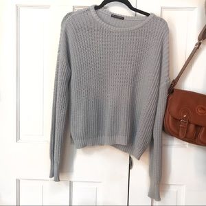 baby blue brandy Melville sweater